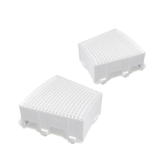 GRAN DARTS(����������) [�ܡ��ɴ�Ϣ] SEGMENT SINGLE SQUARE(�������� ���󥰥� ��������) 2PCS - White(�ۥ磻��)