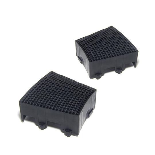 GRAN DARTS(����������) [�ܡ��ɴ�Ϣ] SEGMENT SINGLE SQUARE(�������� ���󥰥� ��������) 2PCS - Black(�֥�å�)