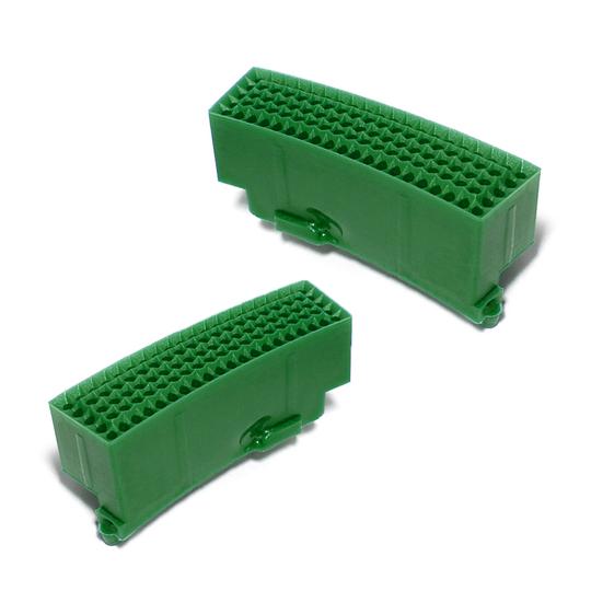 GRAN DARTS(����������) [�ܡ��ɴ�Ϣ] SEGMENT DOUBLE(�������� ���֥�) 2PCS - Green(���꡼��)