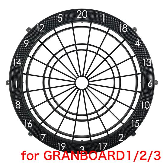 GRAN DARTS(����������) [�ܡ��ɴ�Ϣ] SPIDER with NUMBERRING for GRANBOARD 1,2,3(���ѥ����� �ʥ�Х�� �����ܡ���1,2,3) - Black(�֥�å�)