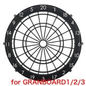 GRAN DARTS() [ܡɴϢ] SPIDER with NUMBERRING for GRANBOARD 1,2,3(ѥ ʥХ ܡ1,2,3) - Black(֥å)