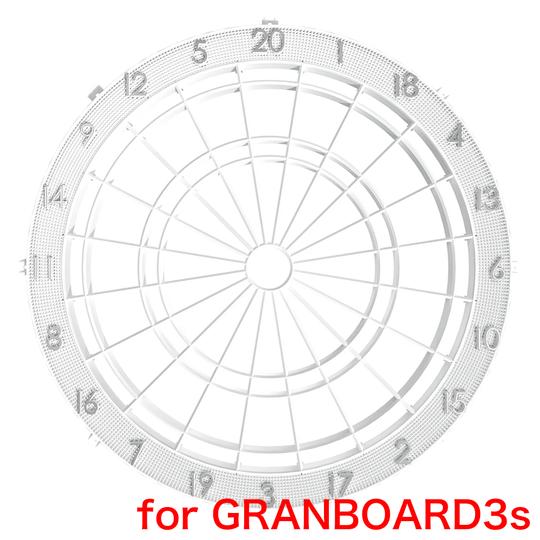 GRAN DARTS(����������) [�ܡ��ɴ�Ϣ] SPIDER with NUMBERRING for GRANBOARD 3s(���ѥ����� �ʥ�Х�� �����ܡ���3s) - White(�ۥ磻��)