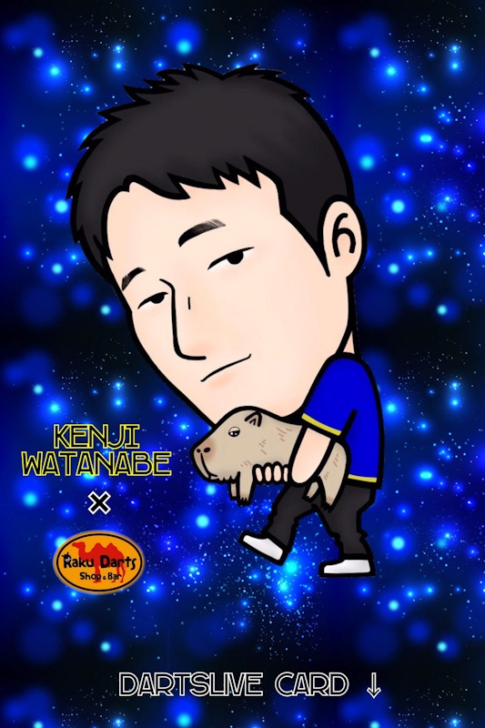 Raku Darts(ラクダーツ) [雑貨] オリジナル プレイヤーカード