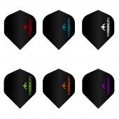 MISSION DARTS(�ߥå���������) [�ե饤��] Logo Darts Flights Black (���� �ե饤�� �֥�å�) �����������