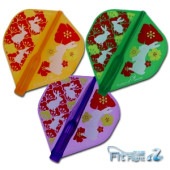 COSMO DARTS(�����������) [�ե饤��] Fit Flight AIR(�ե��åȥե饤�ȥ�����) Printed Series(�ץ��ƥåɥ��꡼��) Flower Rabbit(�ե���ӥå�) -�ߥå���- �����������/��������