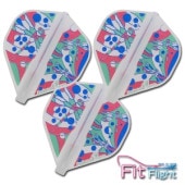 COSMO DARTS(�����������) [�ե饤��] Fit Flight(�ե��åȥե饤��) Printed Series(�ץ��ƥåɥ��꡼��) Pastel Rain(�ѥ��ƥ�쥤��)  �ʥ�����