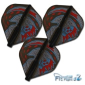 COSMO DARTS(�����������) [�ե饤��] Fit Flight AIR(�ե��åȥե饤�ȥ�����) Printed Series(�ץ��ƥåɥ��꡼��) Colorful Reaper �����������/��������