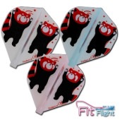 COSMO DARTS(�����������) [�ե饤��] Fit Flight(�ե��åȥե饤��) Printed Series(�ץ��ƥåɥ��꡼��) Red Panda (��åɥѥ��)