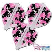 COSMO DARTS(�����������) [�ե饤��] Fit Flight(�ե��åȥե饤��) Printed Series(�ץ��ƥåɥ��꡼��) Bubblegum Skulls(�Х֥륬�ॹ���륺) �����������/�������� �ʥ�����