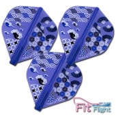COSMO DARTS(�����������) [�ե饤��] Fit Flight(�ե��åȥե饤��) Printed Series(�ץ��ƥåɥ��꡼��) Japanese Pattern(����ѥˡ����ѥ�����) �����������/�������� D�֥롼