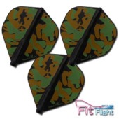 COSMO DARTS(�����������) [�ե饤��] Fit Flight(�ե��åȥե饤��) Printed Series(�ץ��ƥåɥ��꡼��) Liquid Camo A(�ꥭ�åɥ��� A) D�֥�å�