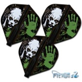 COSMO DARTS(�����������) [�ե饤��] Fit Flight AIR(�ե��åȥե饤�ȥ�����) Printed Series(�ץ��ƥåɥ��꡼��) / Evil A - D�֥�å� �����������/��������