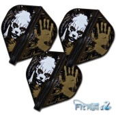 COSMO DARTS(�����������) [�ե饤��] Fit Flight AIR(�ե��åȥե饤�ȥ�����) Printed Series(�ץ��ƥåɥ��꡼��) / Evil D - D�֥�å� �����������/��������