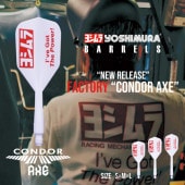 YOSHIMURA BARRELS(�襷���Х�륺)��TRiNiDAD(�ȥ�˥�����) [�ե饤��] CONDOR AXE(����ɥ륢�å���) �ե����ȥ꡼ �ۥ磻��