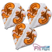 COSMO DARTS(�����������) [�ե饤��] Fit Flight(�ե��åȥե饤��) Printed Series(�ץ��ƥåɥ��꡼��) Cheeks(������) - �����������/�������� �ۥ磻��