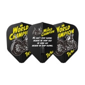 L-style(���륹������) [�ե饤��] L-Flight EZ (����ե饤�� ��������) �����Ƹ� 2024 SUPER DARTS CHAMPION(�����ѡ������ĥ����ԥ���) �������� �֥�å�