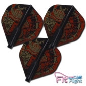 COSMO DARTS(�����������) [�ե饤��] Fit Flight(�ե��åȥե饤��) Printed Series(�ץ��ƥåɥ��꡼��) / Samurai Skull(����饤������) A