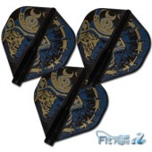 COSMO DARTS(�����������) [�ե饤��] Fit Flight AIR(�ե��åȥե饤�� ������) Printed Series(�ץ��ƥåɥ��꡼��) / Samurai Skull(����饤������) B