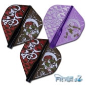 COSMO DARTS(�����������) [�ե饤��] Fit Flight AIR(�ե��åȥե饤�� ������) Printed Series(�ץ��ƥåɥ��꡼��) FUJIN-RAIJIN(�ե�����-�饤����)