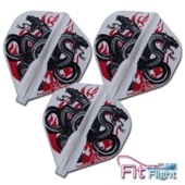 COSMO DARTS(�����������) [�ե饤��] Fit Flight/AIR(�ե��åȥե饤��/������) Printed Series(�ץ��ƥåɥ��꡼��) Snakes of Fire(���͡��������֥ե�����)