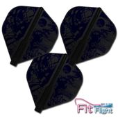 COSMO DARTS(�����������) [�ե饤��] Fit Flight/AIR(�ե��åȥե饤��/������) Printed Series(�ץ��ƥåɥ��꡼��) STEALTH3(���ƥ륹3) D�֥�å�