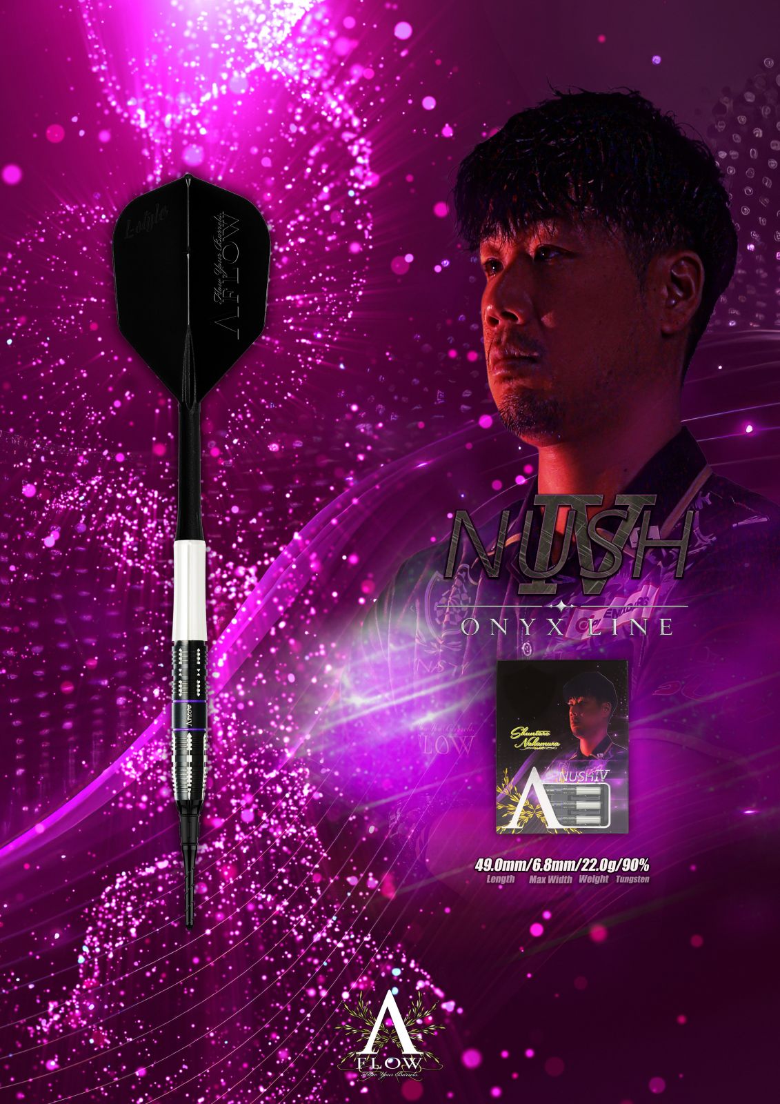 DYNASTY(�����ʥ��ƥ�) [�Х��] A-FLOW ONYX LINE(�����ե��� ���˥��� �饤��) NUSH4(�ʥå���4) ��¼����Ϻ�����ǥ�