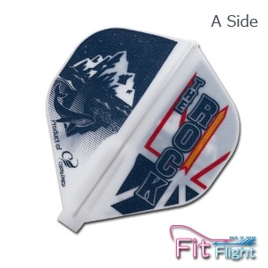 COSMO DARTS(�����������) [�ե饤��] Fit Flight/AIR(�ե��åȥե饤��/������) Ross Snook2(���� ���Υå�2) �ۥ磻�� �����������