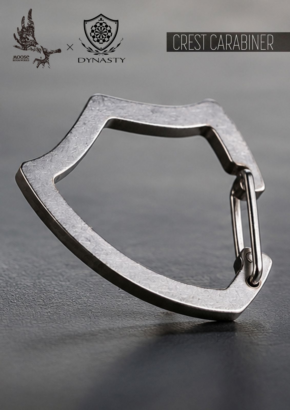 DYNASTY(�����ʥ��ƥ�) [��ʪ������] MOOSE ROOM WORKS��DYNASTY(�ࡼ���롼�������ߥ����ʥ��ƥ�) Crest Carabiner(���쥹�ȥ���ӥ�)