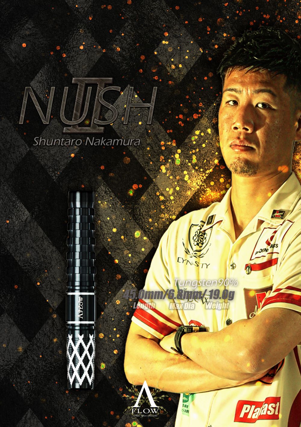 DYNASTY(�����ʥ��ƥ�) [�Х��] A-FLOW(�����ե���) BLACK LINE CT TYPE(�֥�å��饤�� �����ƥ��󥰥�����) NUSH2(�ʥå���) ��¼����Ϻ�����ǥ�