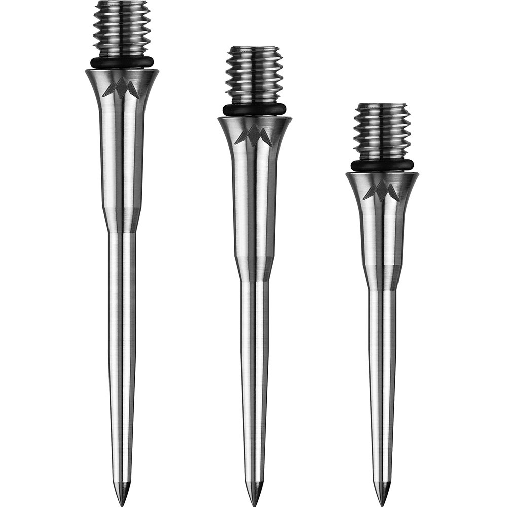 MISSION DARTS(�ߥå���������) [����С������] Titan Pro Conversion Dart Points Grooved/Smooth(������ץ� ����С������ݥ���� ���롼��/���ࡼ��) - Silver(����С�)
