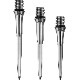 MISSION DARTS(�ߥå���������) [����С������] Titan Pro Conversion Dart Points Grooved/Smooth(������ץ� ����С������ݥ���� ���롼��/���ࡼ��) - Silver(����С�)