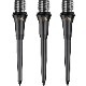 MISSION DARTS(�ߥå���������) [����С������] Titan Pro Conversion Dart Points Grooved / Smooth(������ץ� ����С������ݥ���� ���롼��/���ࡼ��) - Black(�֥�å�)
