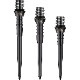 MISSION DARTS(�ߥå���������) [����С������] Titan Pro Conversion Dart Points Grooved / Smooth(������ץ� ����С������ݥ���� ���롼��/���ࡼ��) - Black(�֥�å�)