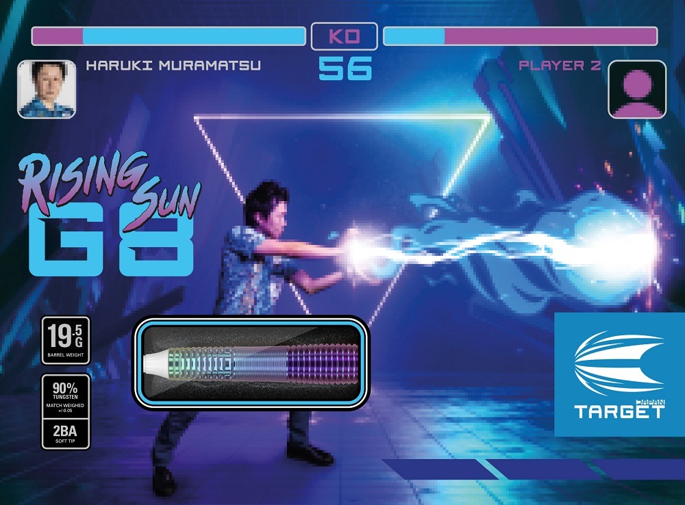 村松治樹　Target rising sun g8 all grooved ターゲット ライジングサン G7 村松治樹 ノーグルーブ TARGET