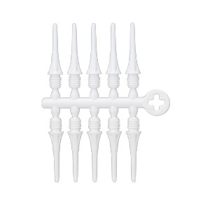 COSMO DARTS(�����������) [���å�] Fit Point PLUS (�ե��åȥݥ���ȥץ饹) 19mm 50�� -�ۥ磻��/�֥�å�-