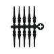 COSMO DARTS(�����������) [���å�] Fit Point PLUS (�ե��åȥݥ���ȥץ饹) 19mm 50�� -�ۥ磻��/�֥�å�-