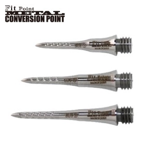 COSMO DARTS(�����������) [����] FIT POINT METAL STAINLESS SPIRAL TYPE(�ե��åȥݥ���ȥ᥿�� ���ƥ�쥹 ���ѥ���� ����С������ �ݥ����)