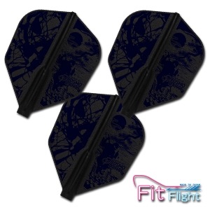 COSMO DARTS(�����������) [�ե饤��] Fit Flight/AIR(�ե��åȥե饤��/������) Printed Series(�ץ��ƥåɥ��꡼��) STEALTH3(���ƥ륹3) D�֥�å�