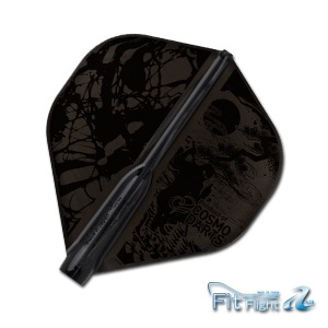 COSMO DARTS(�����������) [�ե饤��] Fit Flight/AIR(�ե��åȥե饤��/������) Printed Series(�ץ��ƥåɥ��꡼��) STEALTH3(���ƥ륹3) D�֥�å�