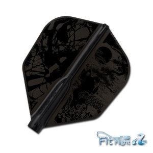 COSMO DARTS(�����������) [�ե饤��] Fit Flight/AIR(�ե��åȥե饤��/������) Printed Series(�ץ��ƥåɥ��꡼��) STEALTH3(���ƥ륹3) D�֥�å�
