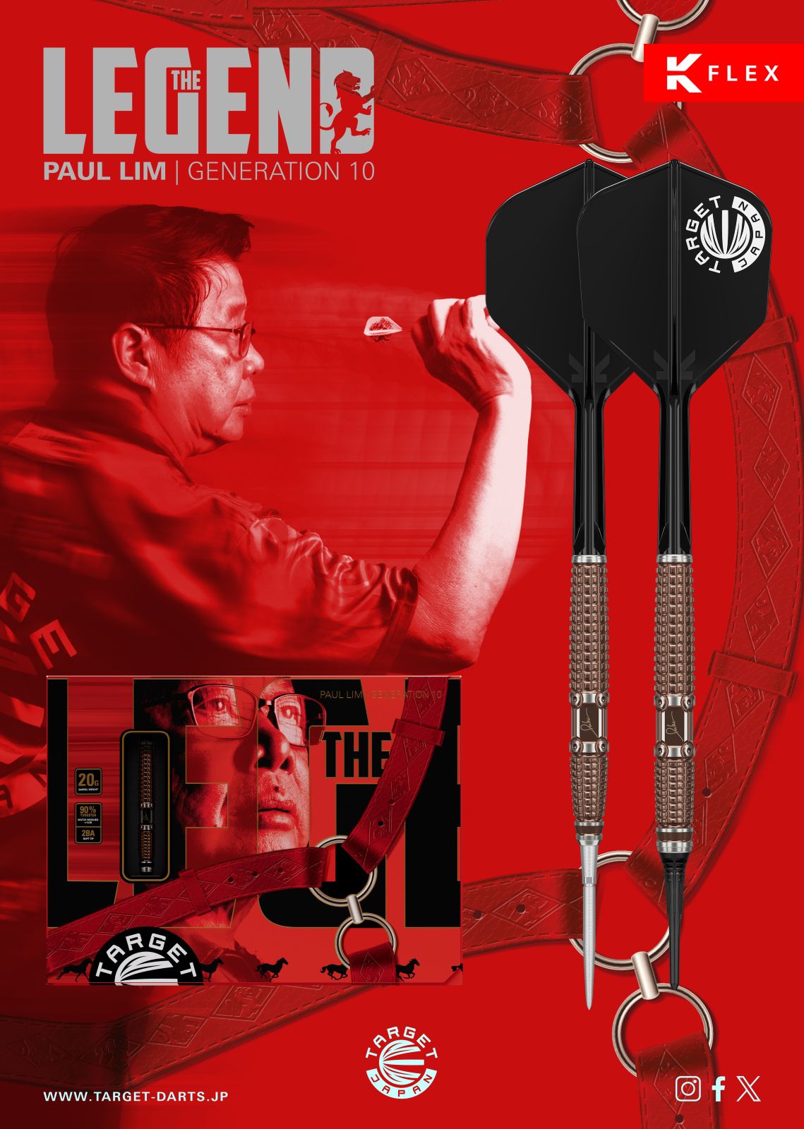 TARGET(�������å�) [�Х��] THE LEGEND(�쥸�����) G10 2BA PAUL LIM(�ݡ�����)�����ǥ�