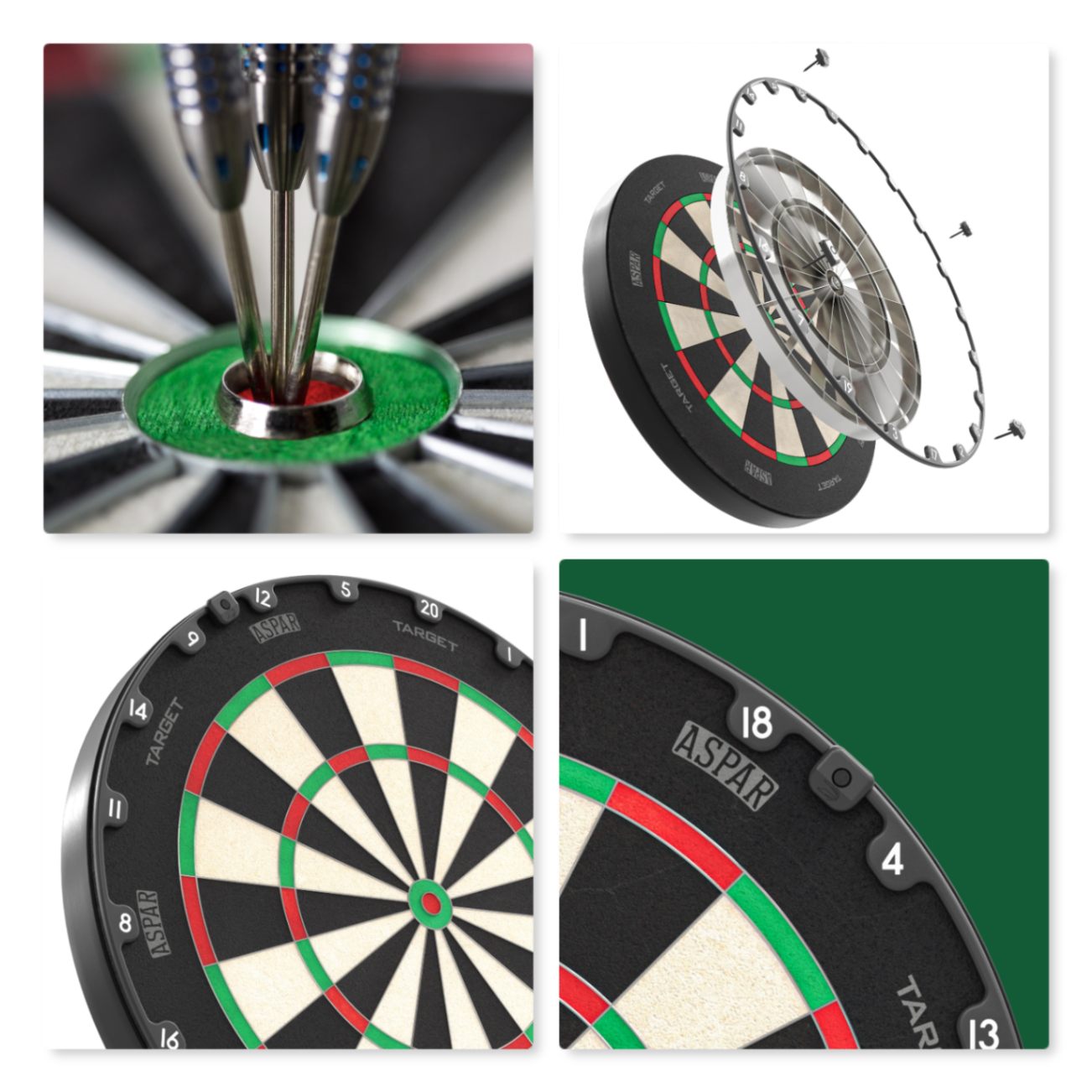 TARGET(�������å�) [�ܡ���] ASPAR PROFESSIONAL DARTBOARD