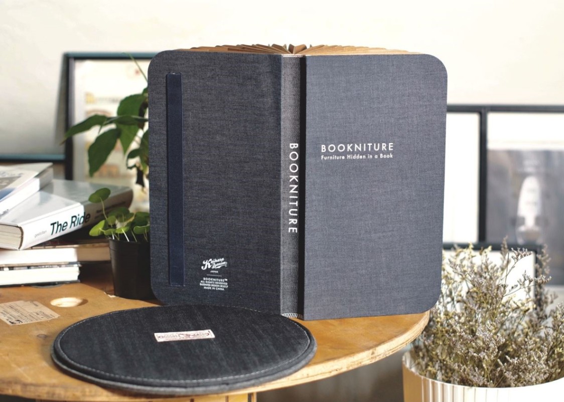 【多機能家具】BOOKNITURE（ブックニチュア）セルビッジデニム