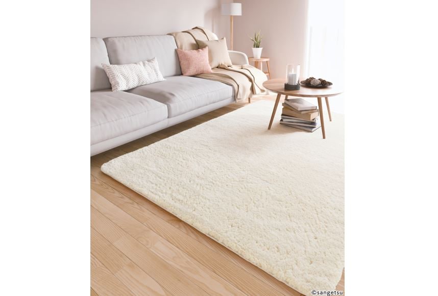 【ラグ】ムートン調〈サンゲツ〉