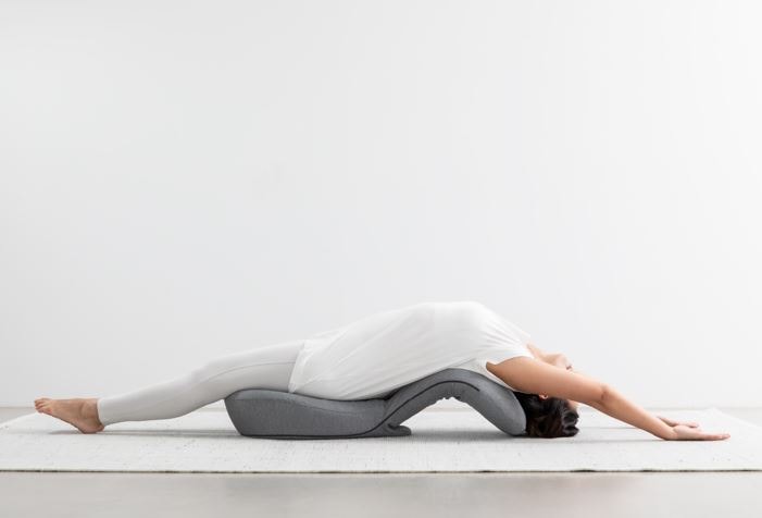 ＆MEDICAL アンドメディカル ストレッチチェア　アッシュグレー　座椅子 ＆MEDICAL/ストレッチチェア（座椅子） -ストレッチにも使える