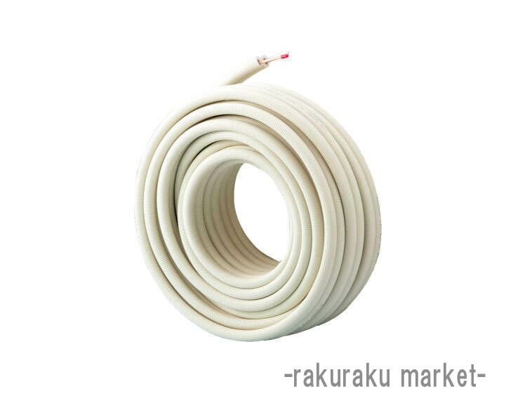 送料無料) 因幡電工 ペアコイル 2分3分 20m エアコン配管用被覆銅管  