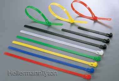 ヘラマンタイトン RF140 結束バンド リピートタイ 黒色 (100本入)