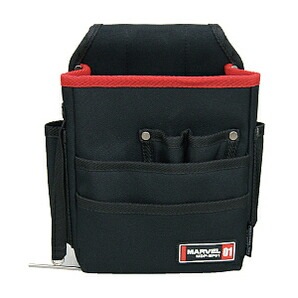 腰道具　ニックス マーベル MARVEL マーベル 電工ポケット 腰袋 WAIST GEAR レッド MDP-90AR