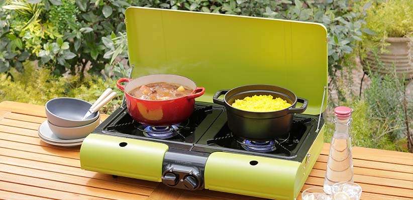 新品☆イワタニ テーブルトップBBQこんろ フラットツイン・S CB-TBG-2 