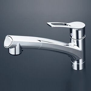 KVK シングルシャワー付混合栓(撥水) KM5021THS (水栓金具) 価格